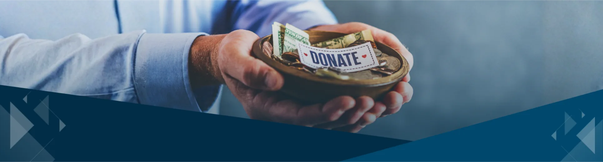 Business owner holding donation funds for donor-advised fund tax planning